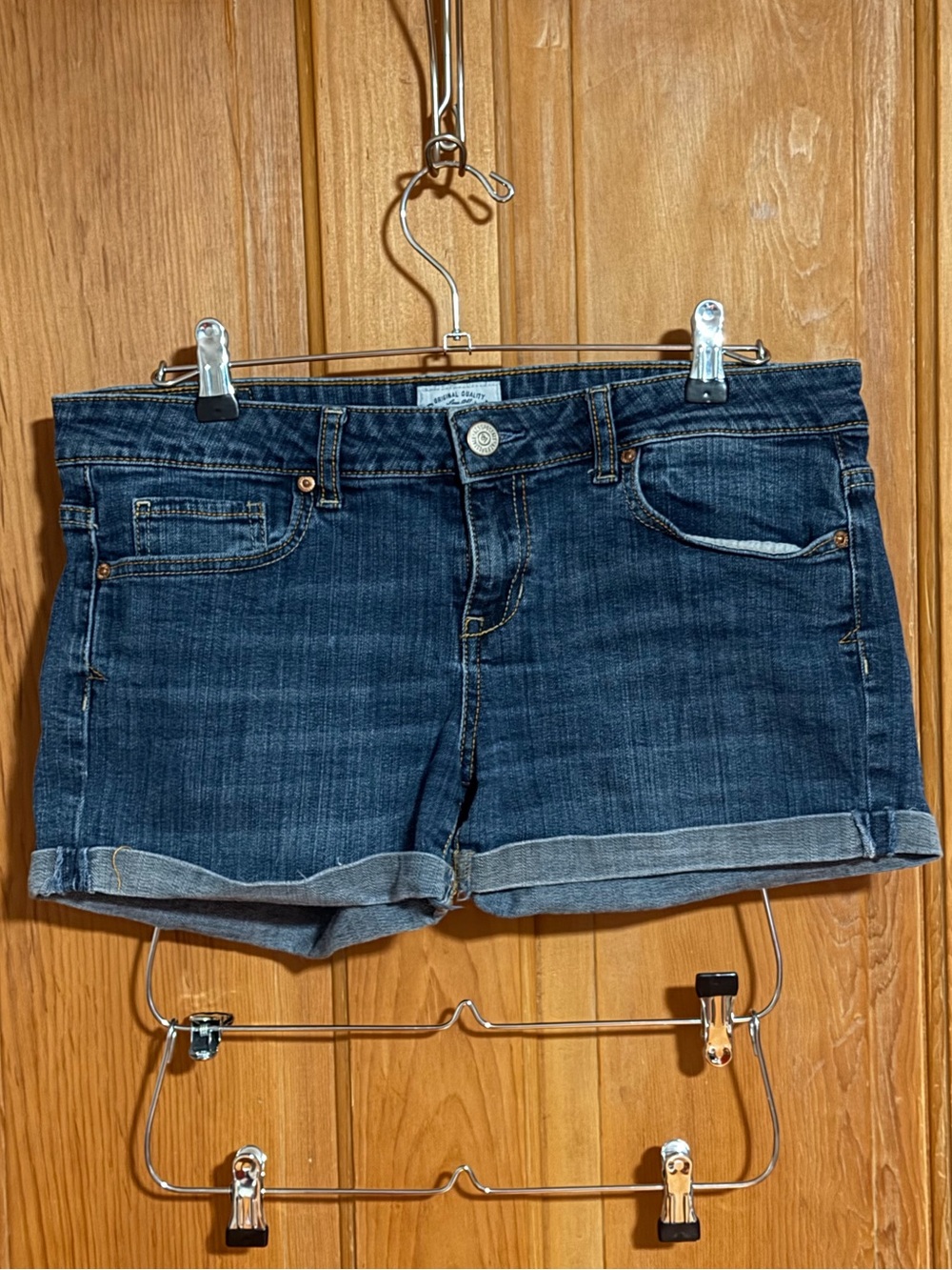 Aeropostale Dark Blue Jean Shorts - 11/12